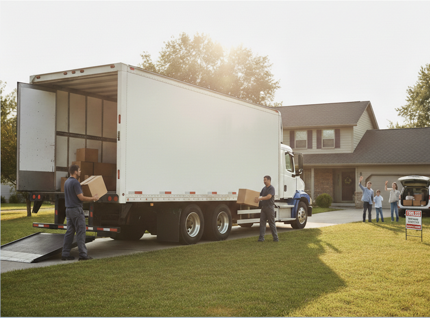 Mudança interestadual saindo de Brasília